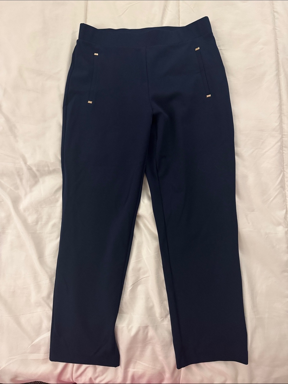 Michael Kors Classic Navy Pull-On Women's Pants
